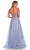 Dave & Johnny 11502 - Sleeveless Mesh Embroidered Ballgown Special Occasion Dress