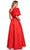 Dave & Johnny 11577 - Ruched Puff Sleeve Prom Gown Special Occasion Dress