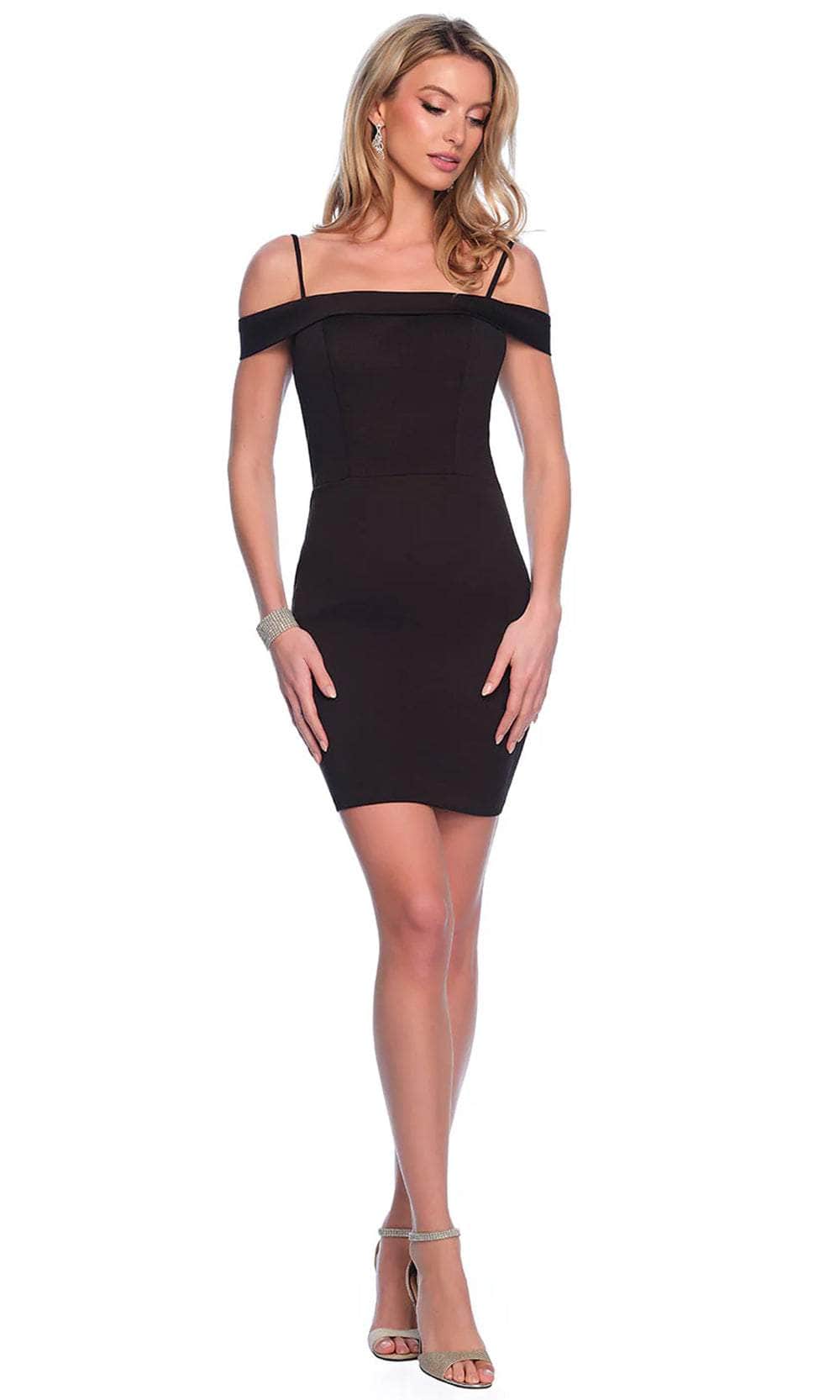 Dave & Johnny 11701 - Off Shoulder Bodycon Cocktail Dress 0 / Black - Shop Dave & Johnny dresses on Couture Candy at CoutureCandy.com Dave & Johnny 11701 - Off Shoulder Bodycon Cocktail Dress 0 / Black - Shop Dave & Johnny dresses on Couture Candy at CoutureCandy.com