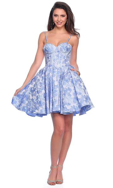 Dave & Johnny 11960 - Sleeveless Corset A-Line Cocktail Dress  Couture  Candy