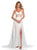 Dave & Johnny A10364 - Corset Style Sleeveless Prom Dress Prom Dresses 00 / White