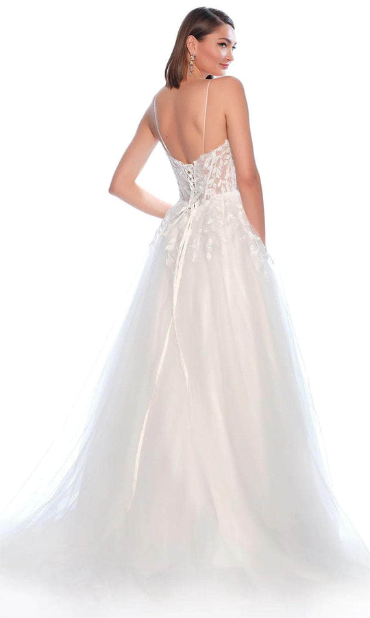 Dave & Johnny Bridal 11833 - 3D Applique Bridal Gown
