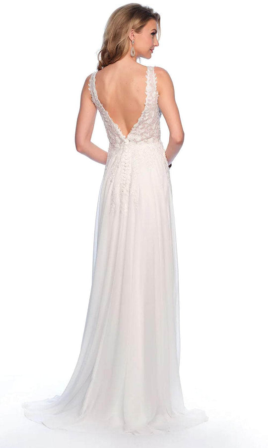 Dave & Johnny Bridal 11952 - Lace Embroidered Bridal Gown