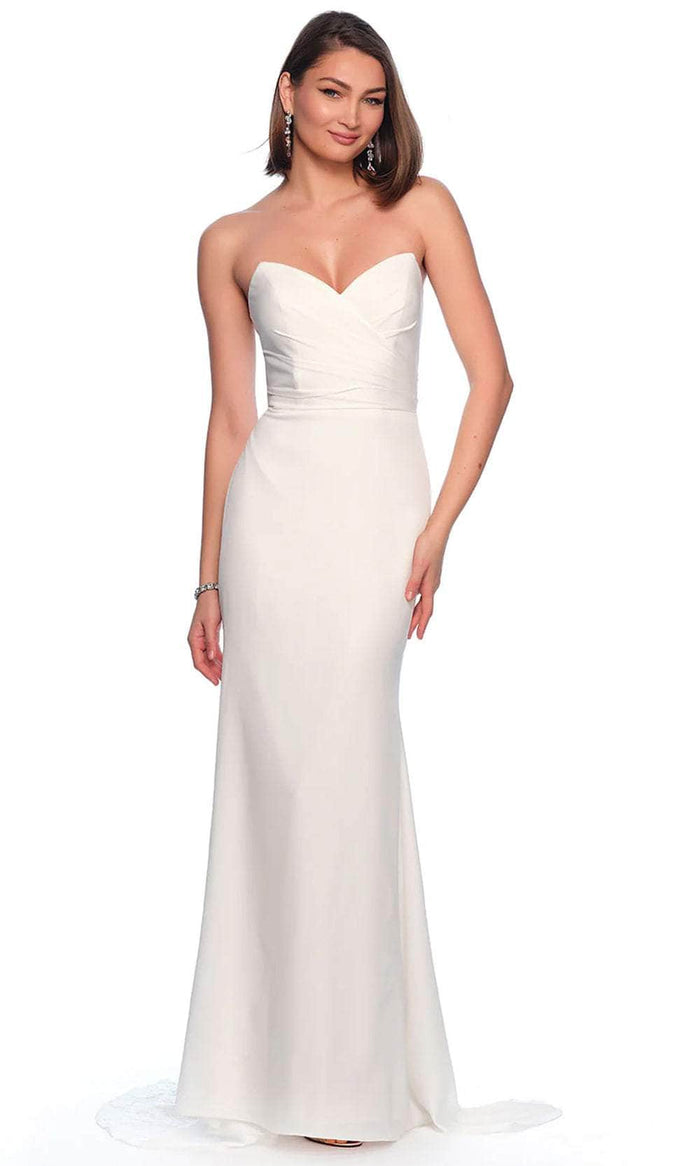 Dave and Johnny 11988 Bridal Prom Dress - Ivory
