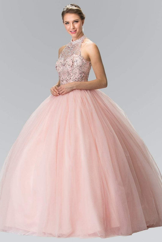 Elizabeth K - GL2206 High Illusion Ornate Ballgown