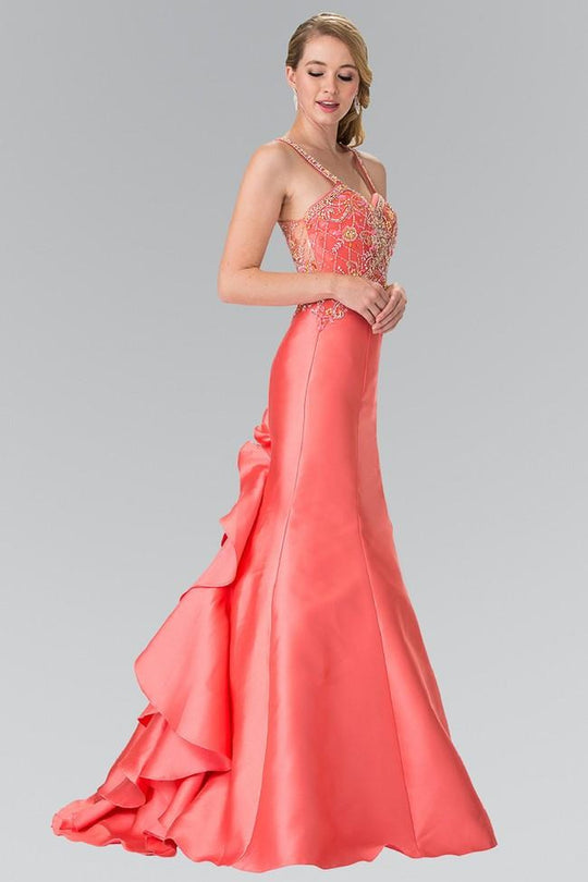 Elizabeth K - GL2214 Beaded Sweetheart Trumpet Gown