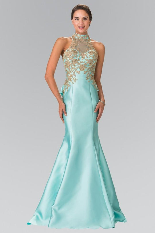 Elizabeth K - GL2280 High Neck Mermaid Gown