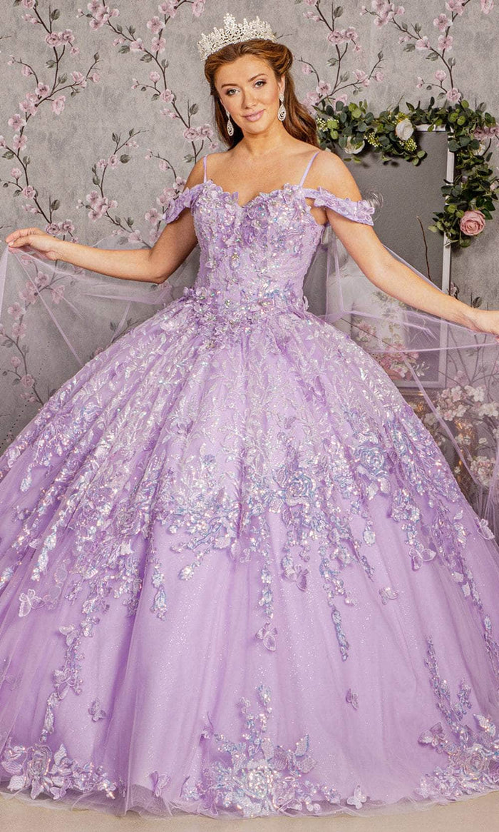 open lace back dress Elizabeth K GL3185