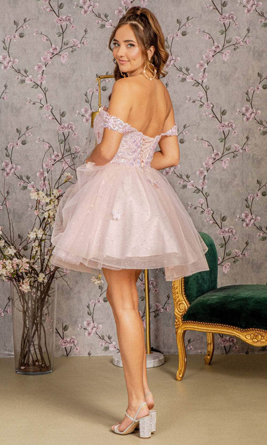 Elizabeth K GS3186 - Sweetheart A-Line Cocktail Dress