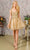 Elizabeth K GS3187 - Sweetheart Butterfly Cocktail Dress Special Occasion Dress XS / Champagne