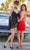 Ellie Wilde EW34608 - V-Neck Floral Beaded Cocktail Dress Special Occasion Dress