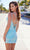 Ellie Wilde EW34615 - Dual Strap Sequin Cocktail Dress Special Occasion Dress 00 / Mint