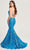 Ellie Wilde EW35011 - V-Neck Sequin Evening Dress Evening Dresses
