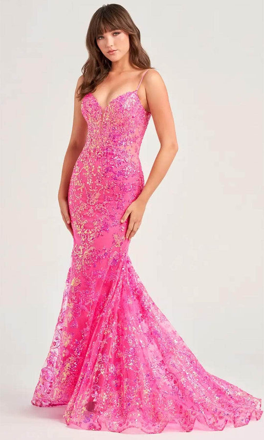 Ellie Wilde EW35013 - Sequin Trumpet Evening Dress