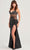 Ellie Wilde EW35026 - Sweetheart Dropped Evening Dress Prom Dresses 00 / Black
