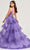 Ellie Wilde EW35045 - V-Neck Fitted Evening Dress Prom Dresses