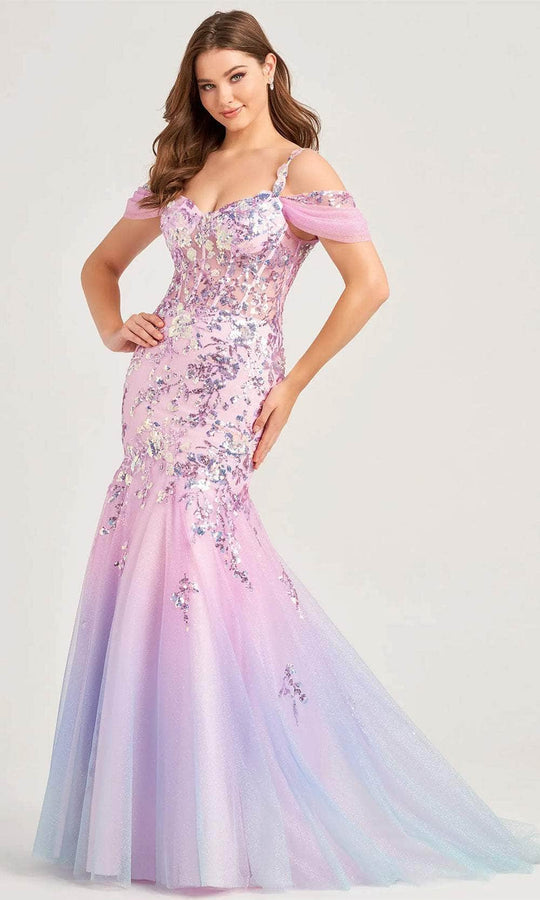 Ellie Wilde EW35056 - Illusion Sweetheart Evening Dress