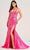 Ellie Wilde EW35201 - Sequin Glitters Evening Dress Evening Dresses 00 / Hot Pink