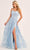 Ellie Wilde EW35222 - Scoop A-Line Evening Dress Evening Dresses 00 / Light Blue