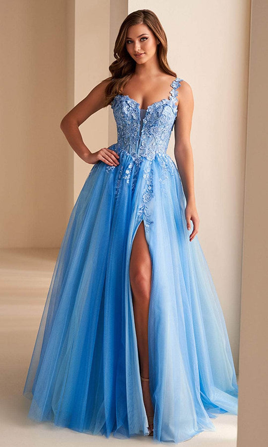 Ellie Wilde EW36214 - Plunging Sweetheart Strapless Prom Gown