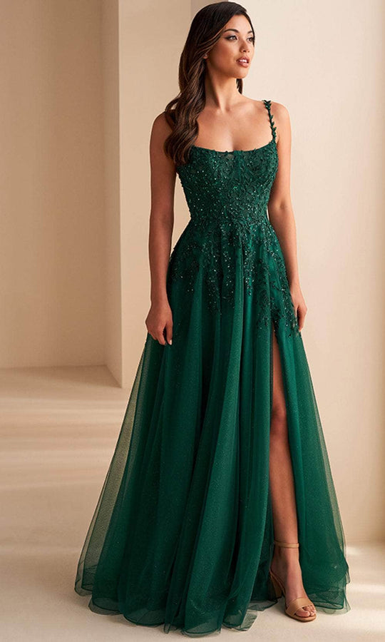 Ellie Wilde EW36228 - Glitter Embellished Sleeveless Prom Gown