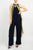 Emma & Michele 100064 - Sleeveless Multicolor Striped Jumpsuit Special Occasion Dress