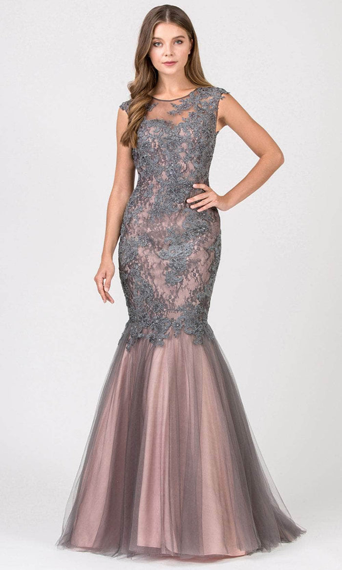 Eureka Fashion 8510 - Sleeveless Mermaid Prom Gown Prom Dresses