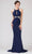 Eureka Fashion 8843 - Jewel Embellished Sleeveless Prom Dress Prom Dresses XS / Navy