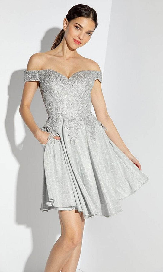 Eureka Fashion 9366 - Sweetheart Embellished Cocktail Dress