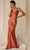 Eureka Fashion 9711 - Spaghetti Strap Sheath Evening Dress Evening Dresses