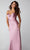 Eureka Fashion 9711 - Spaghetti Strap Sheath Evening Dress Evening Dresses XS / Dusty Rose
