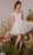 Eureka Fashion 9833 - Sweetheart Embellished A-Line Cocktail Dress Prom Dresses XS / White