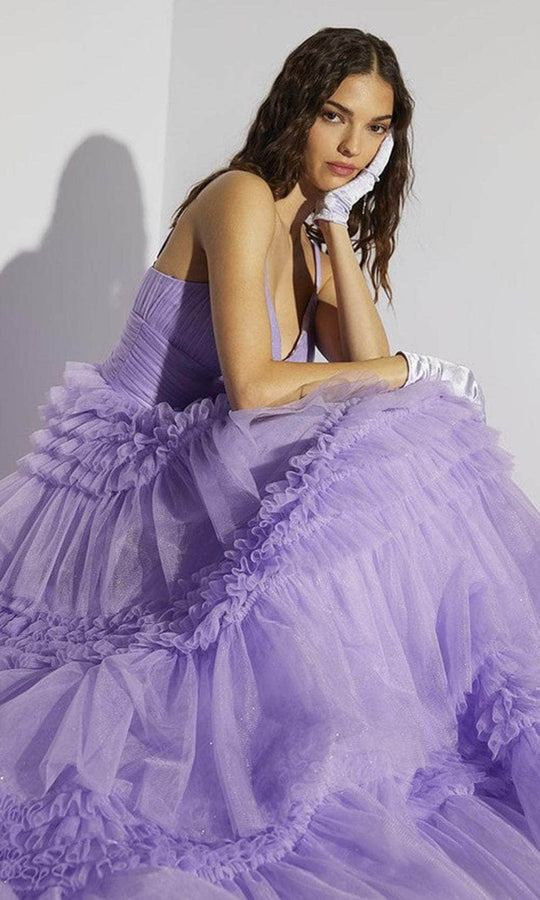 Eureka Fashion 9888 - Sweetheart Tiered Prom Ballgown