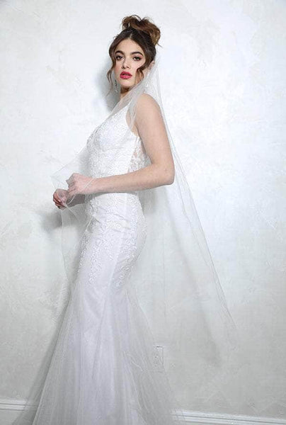 Eureka Fashion 9998 - Lace Embellished Long Gown L / Off White - Shop Eureka Fashion Dresses On Couture Candy at CoutureCandy.com Eureka Fashion 9998 - Lace Embellished Long Gown L / Off White - Shop Eureka Fashion Dresses On Couture Candy at CoutureCandy.com