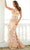 Faviana 11000 - Floral Sequin Prom Gown Prom Dresses