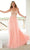 Faviana 11001 - Sleeveless Tulle A-Line Prom Gown Prom Dresses 00 / Spring/Pink
