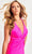 Faviana 11014 - Plunging Halter Knotted Prom Gown Special Occasion Dress