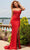 Faviana 11017 - Embellished Scoop Prom Gown Prom Dresses 00 / Ruby