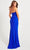 Faviana 11046 - Strapless High Slit Prom Dress Prom Dresses