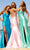 Faviana 11051 - Surplice V-Neck Mermaid Prom Gown Prom Dresses 00 / Lilac