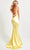Faviana 11052 -V-Neck Sleeveless Prom Gown Prom Dresses 0 / Black