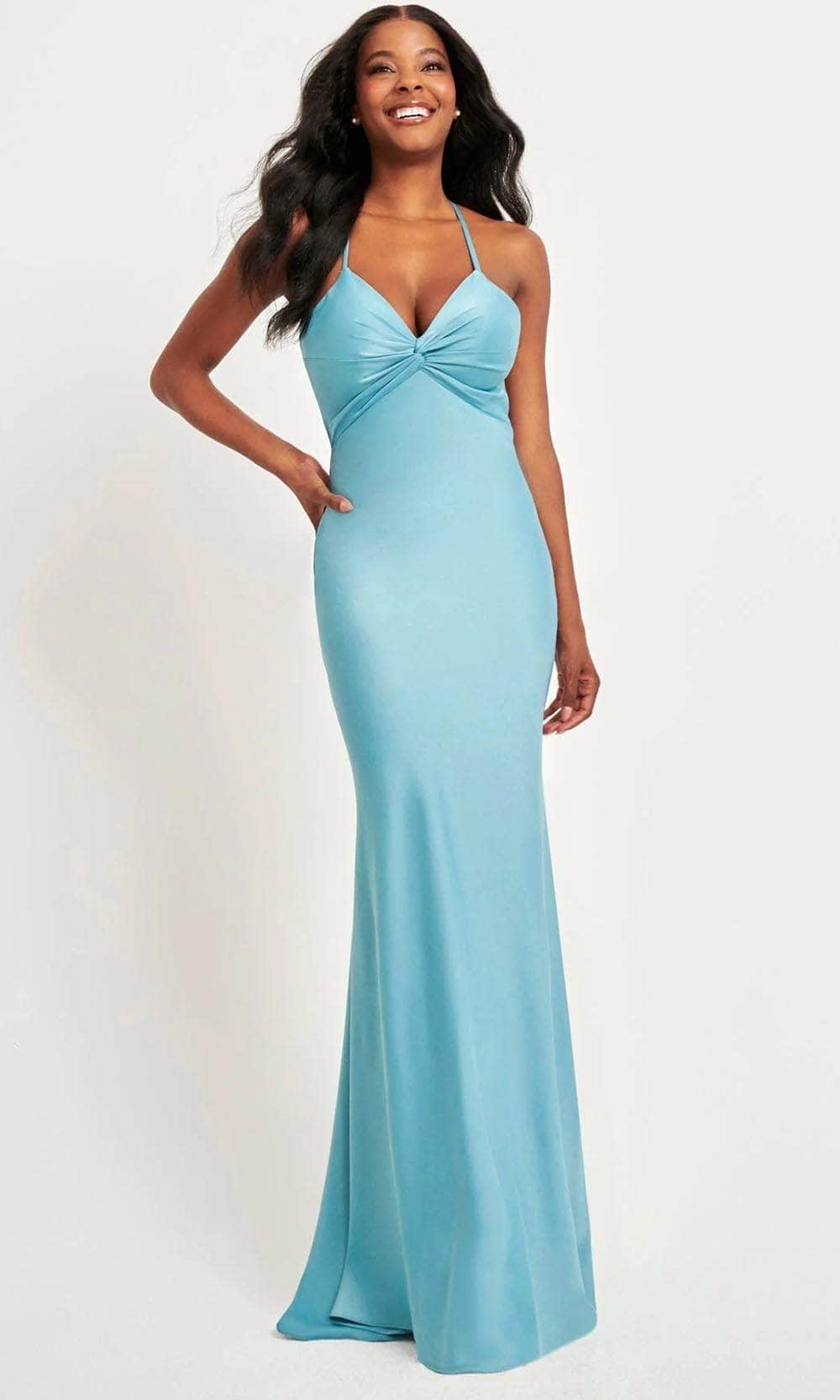 Faviana 11066 - Twist Front Prom Gown – Couture Candy