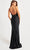 Faviana 11072 - Cowl Back Charmeuse Prom Gown Special Occasion Dress