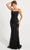Faviana 11075 - Embellished Prom Gown with Slit Prom Dresses