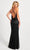 Faviana 11080 - Rhinestone Cowl Back Prom Gown Prom Dresses