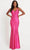 Faviana 11082 - Applique Cutout Back Prom Gown Special Occasion Dress