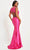 Faviana 11082 - Applique Cutout Back Prom Gown Special Occasion Dress