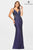 Faviana S10500 - Rhinestone Embellished Sleeveless Evening Dress Evening Dresses 0 / Dark Emerald