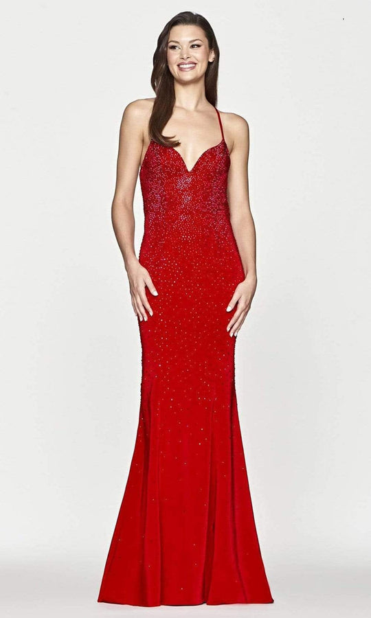 Faviana - S10656 Beaded Sweetheart Mermaid Gown