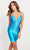 Faviana S10901 - Beaded Ruched Cocktail Dress Cocktail Dresses